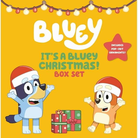 It's a Bluey Christmas! Box Set: Includes Pop-Out Ornaments (Hardcover)