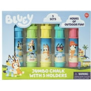 Bluey Jumbo Chalk With 5 Holders