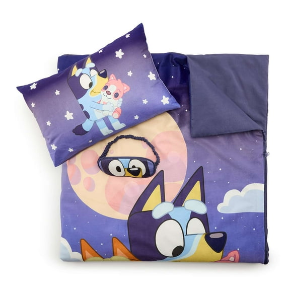 Bluey Jumping in the Clouds 3-Piece Kids Slumber Set