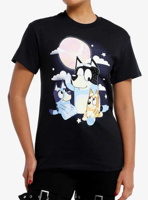 Bluey Juniors Cartoon Dog Father & Moon Print - Walmart.com