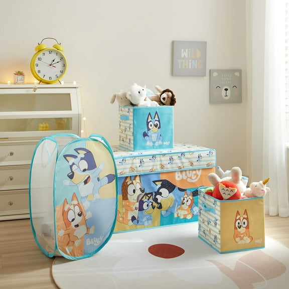 Bluey Kids' 4-Piece Storage Set