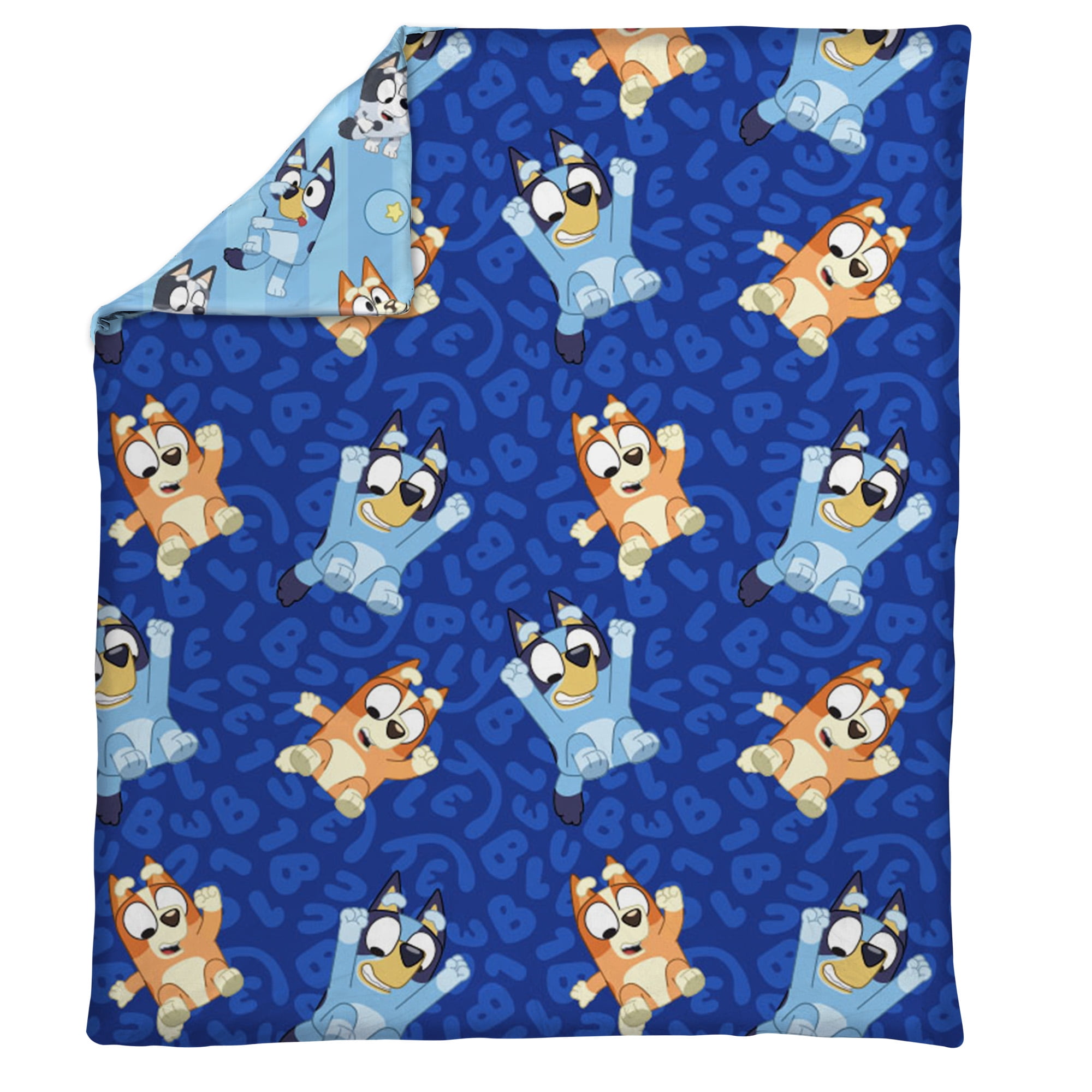 Bluey Kids Squishy Cloud Throw, 46 x 60 inches
