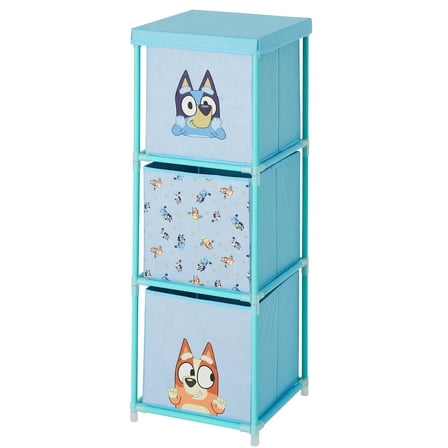 Bluey Kids' Storage Tower, Blue