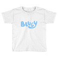 thumbnail image 1 of Bluey Kids Toddler T Shirt Bluey Cartoon Shirt, Oh Biscuits Shirt, Bluey Birthday Girl TODDLER SHORT SLEEVE TEE BELLA CANVAS 3001T, 1 of 3