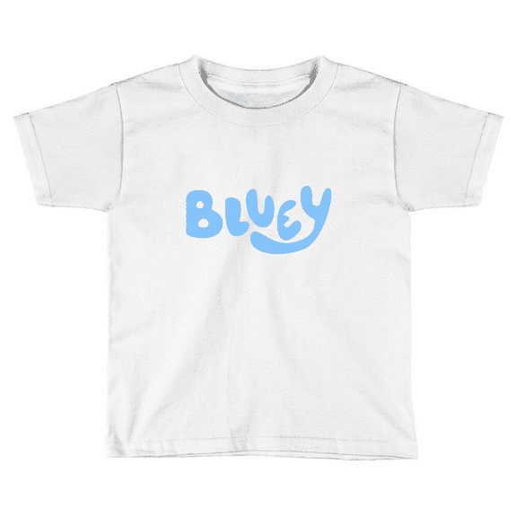 Bluey Kids Toddler T Shirt Bluey Cartoon Shirt, Oh Biscuits Shirt, Bluey Birthday Girl TODDLER SHORT SLEEVE TEE BELLA CANVAS 3001T