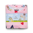 thumbnail image 1 of Bluey Kids Unisex Valentine’s Long Sleeve Pajama Set, 2-Piece, Sizes 6-16, 1 of 3