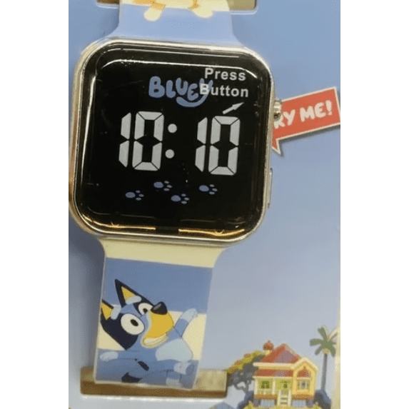 Bluey LED Digital Watch Bluey/Bingo - Walmart.com
