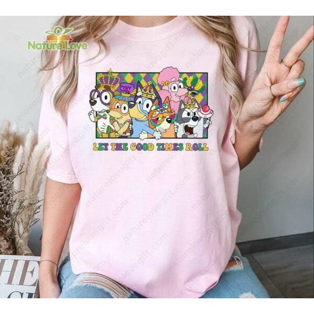 let the good times roll mardi gras shirt