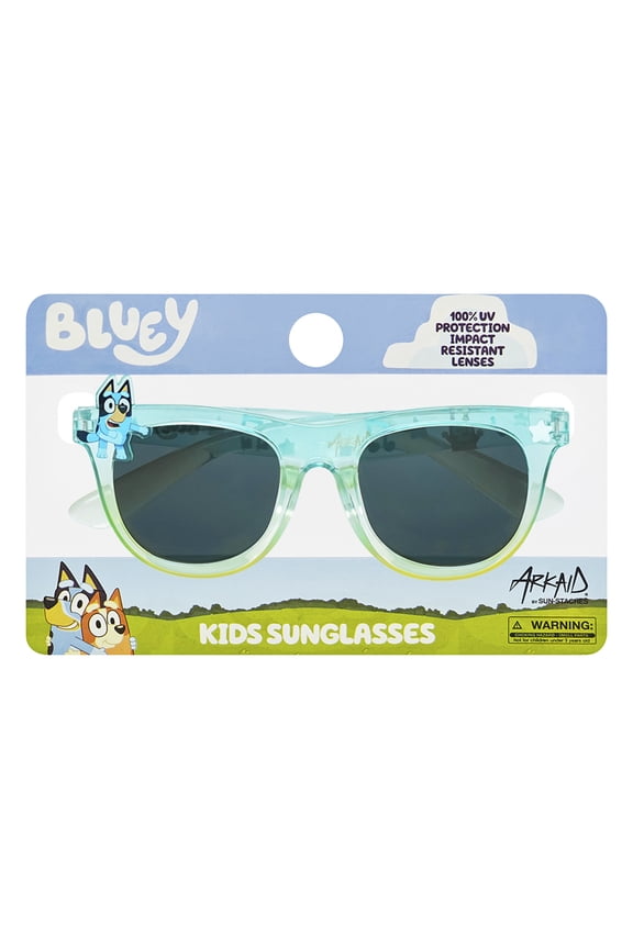 Bluey Light Blue to Yellow Gradient Sunglasses