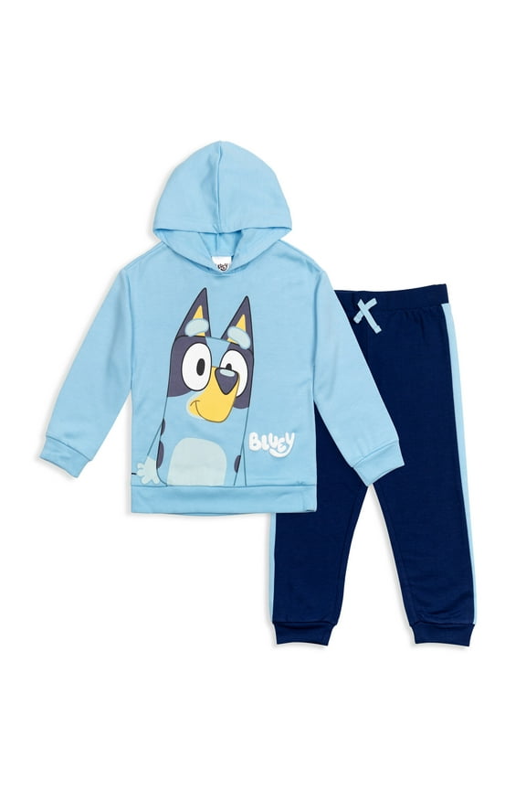 Little Boys Fleece Hoodie and Pants Outfit Set Toddler to Big Kid