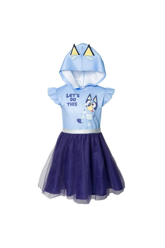 Little Girls Mesh Cosplay Dress Toddler to Big Kid