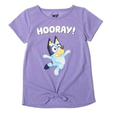 Bluey Little Girls T-Shirt Little Kid to Big Kid