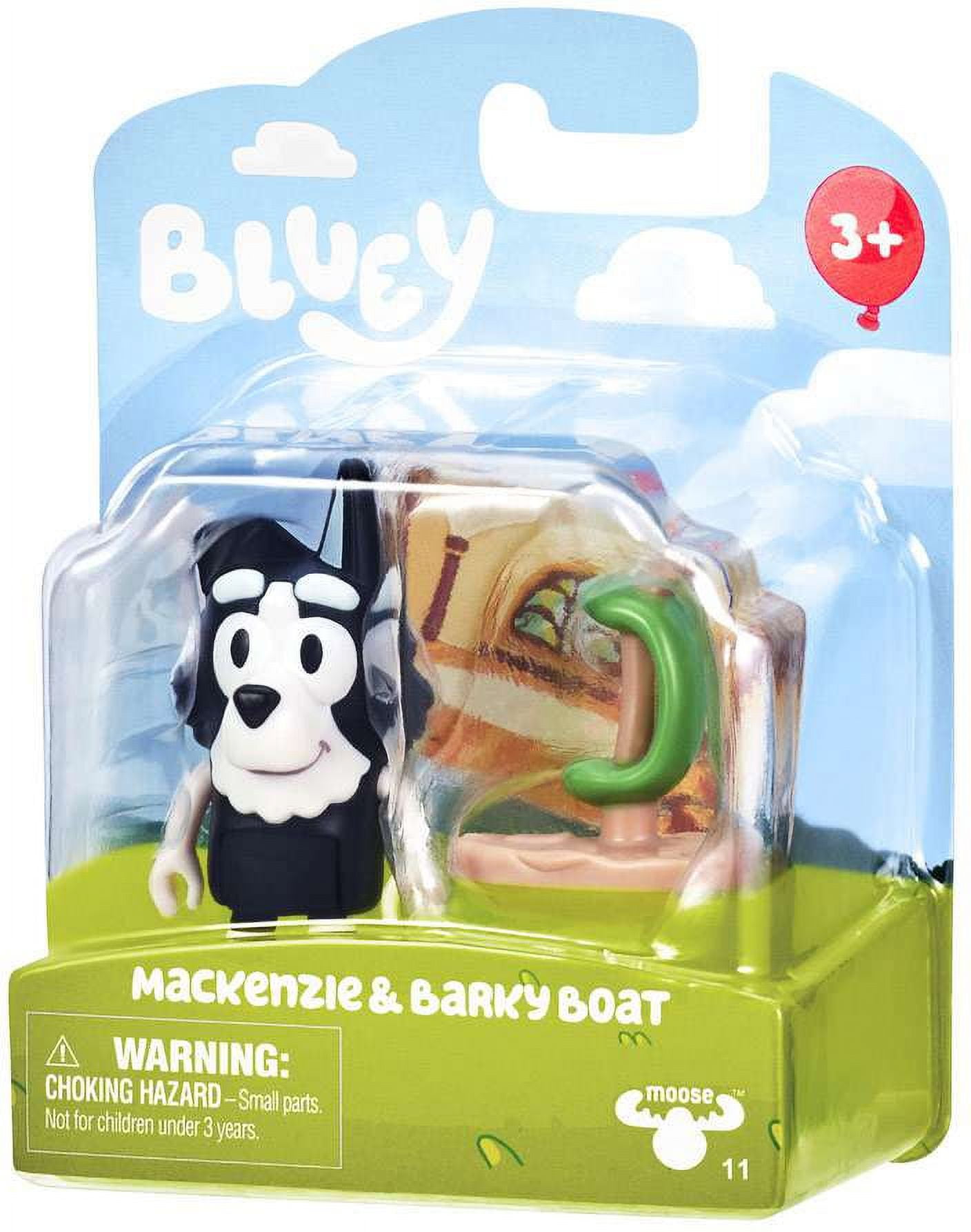 Bluey Mackenzie & Barky Boat Mini Figure Walmart Business Supplies