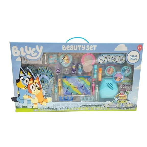 Bluey Mega Nail Dryer Beauty Set