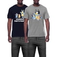 thumbnail image 1 of Bluey Men's & Big Men's Graphic T-Shirts, 2 Pack, Size S-3XL, 1 of 12
