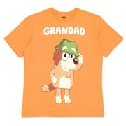 Bluey Mens Short Sleeve T-Shirt Grandad Peach