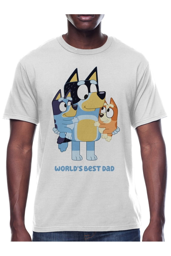 , Mens Graphic Tee, Worlds Best Dad, Sizes S-3XL