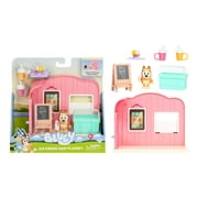Bluey Mini Playset Ice Cream Shop, Toddler Child, Blue, Play Food, ABS 4.90 inches