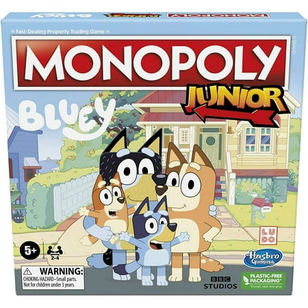 Bluey Monopoly Junior Board Game