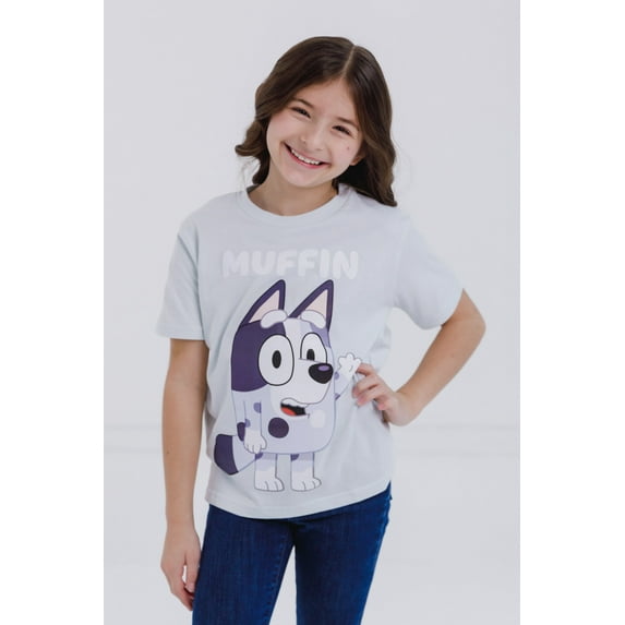 Bluey Muffin Little Boys T-Shirt Toddler to Big Kid