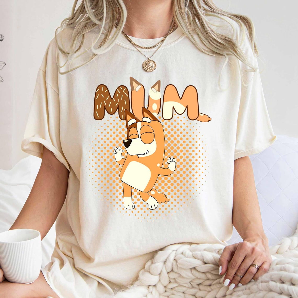 Bluey Mum shirt, Bluey dad shirt, Bluey family shirt, Bluey family ...
