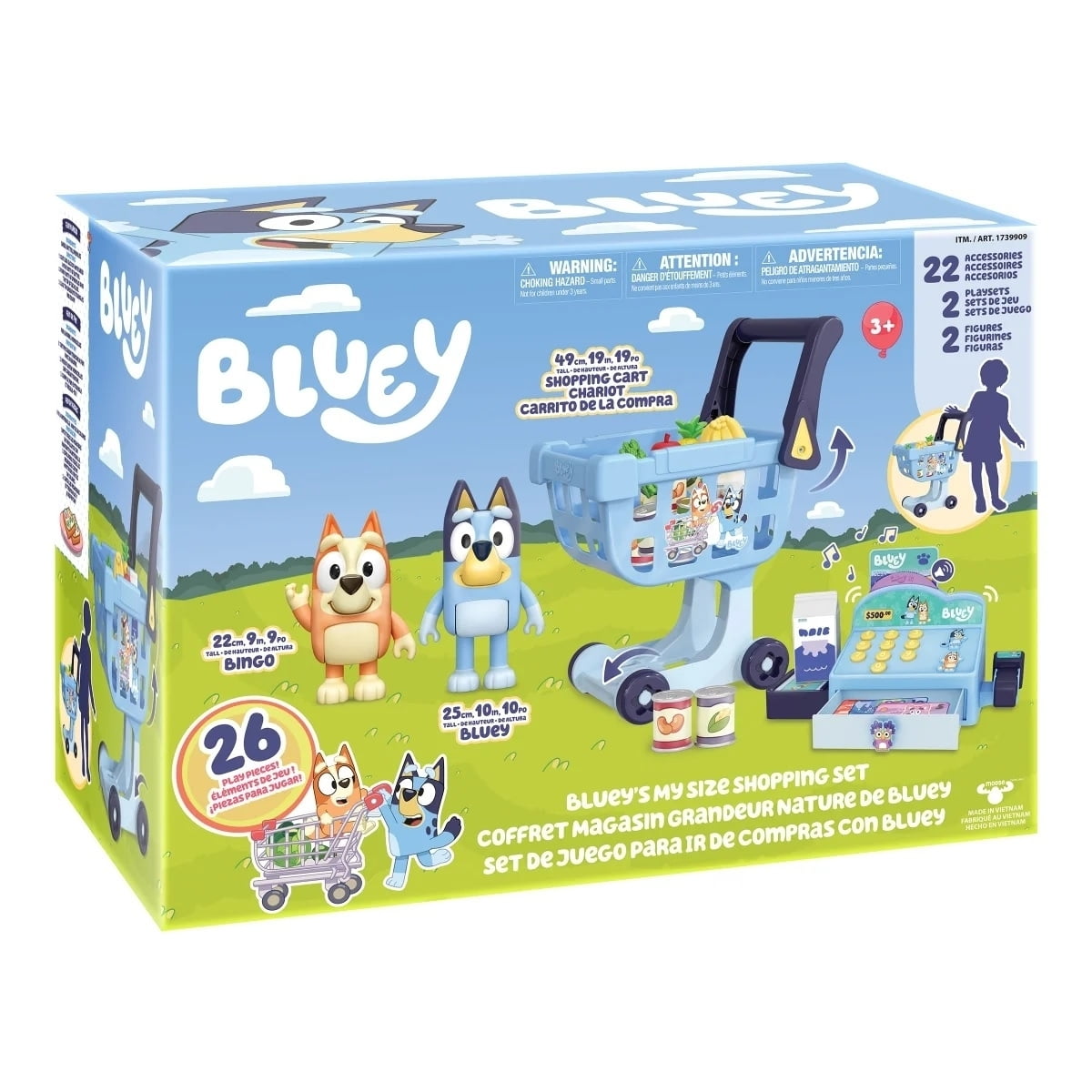 Bluey New 2023 Ultimate Mega Set | 40 Piece 4 Sets in one