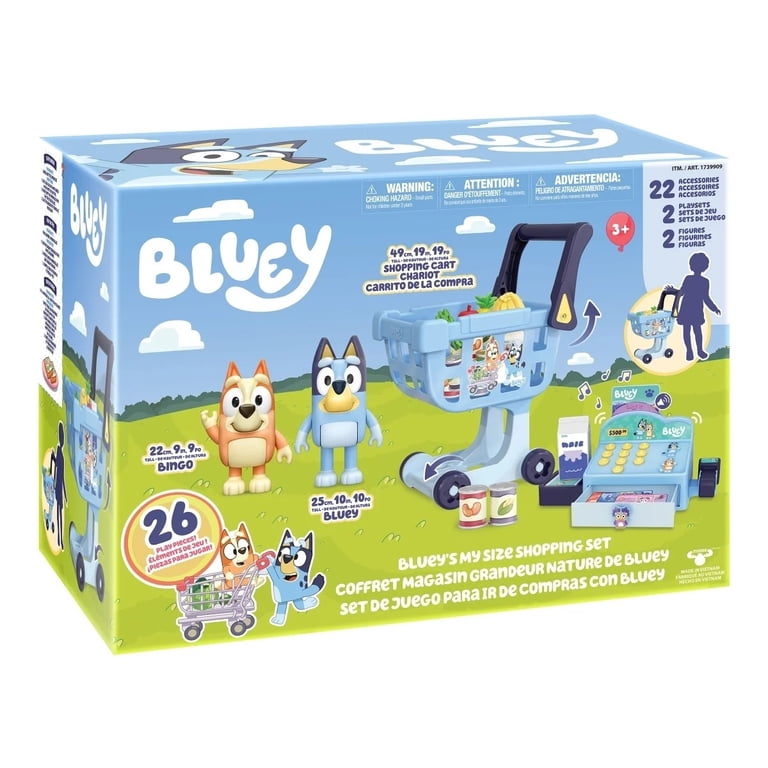 Bluey My Size Shopping Set (new) - Walmart.com