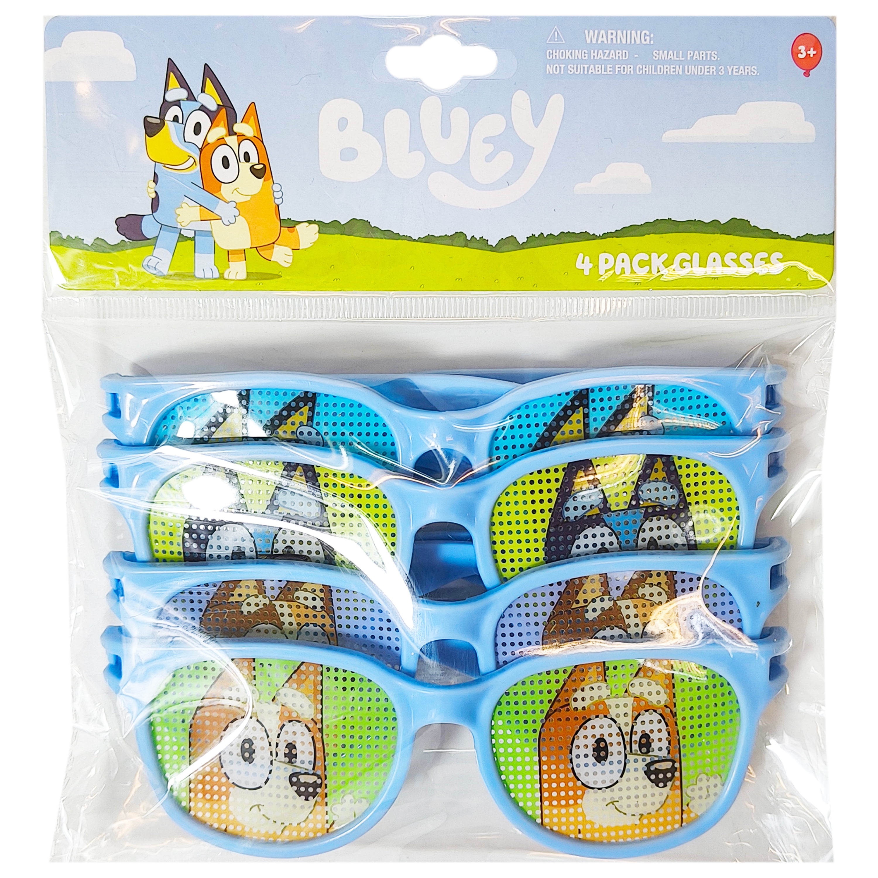 Bluey Novelety Glasses, Ages 3+ - Walmart.com