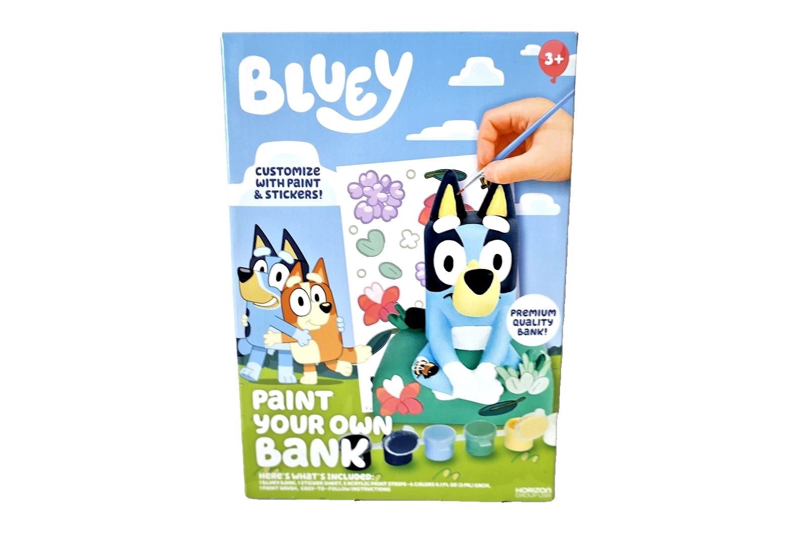 Bluey Paint Your Own Bluey Figurine Paintable Bluey Bank Piggy Bank New