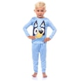 thumbnail image 1 of Bluey Pajamas Toddler Big Face Tight Fit 2-Piece Lounge Sleep Set, 1 of 5