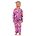 thumbnail image 1 of Bluey Pajamas Toddler Girl's Bingo Muffin Long Sleeve Button Up Pant Set, 1 of 5