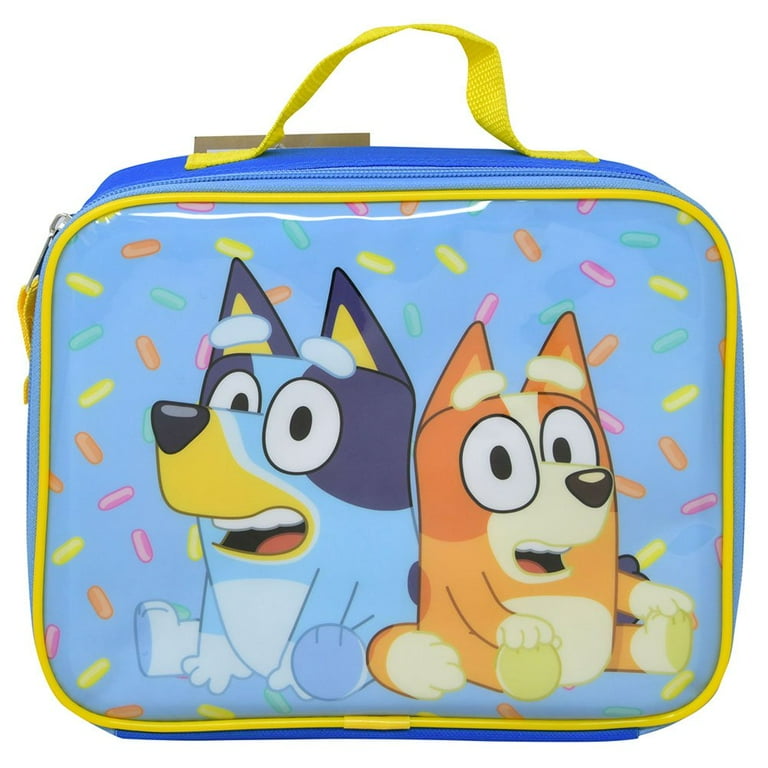 Bluey Kids Rectangle Reusable Lunch Bag