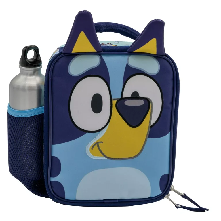 Bluey, Polyester Reusable Lunch Kit, 10