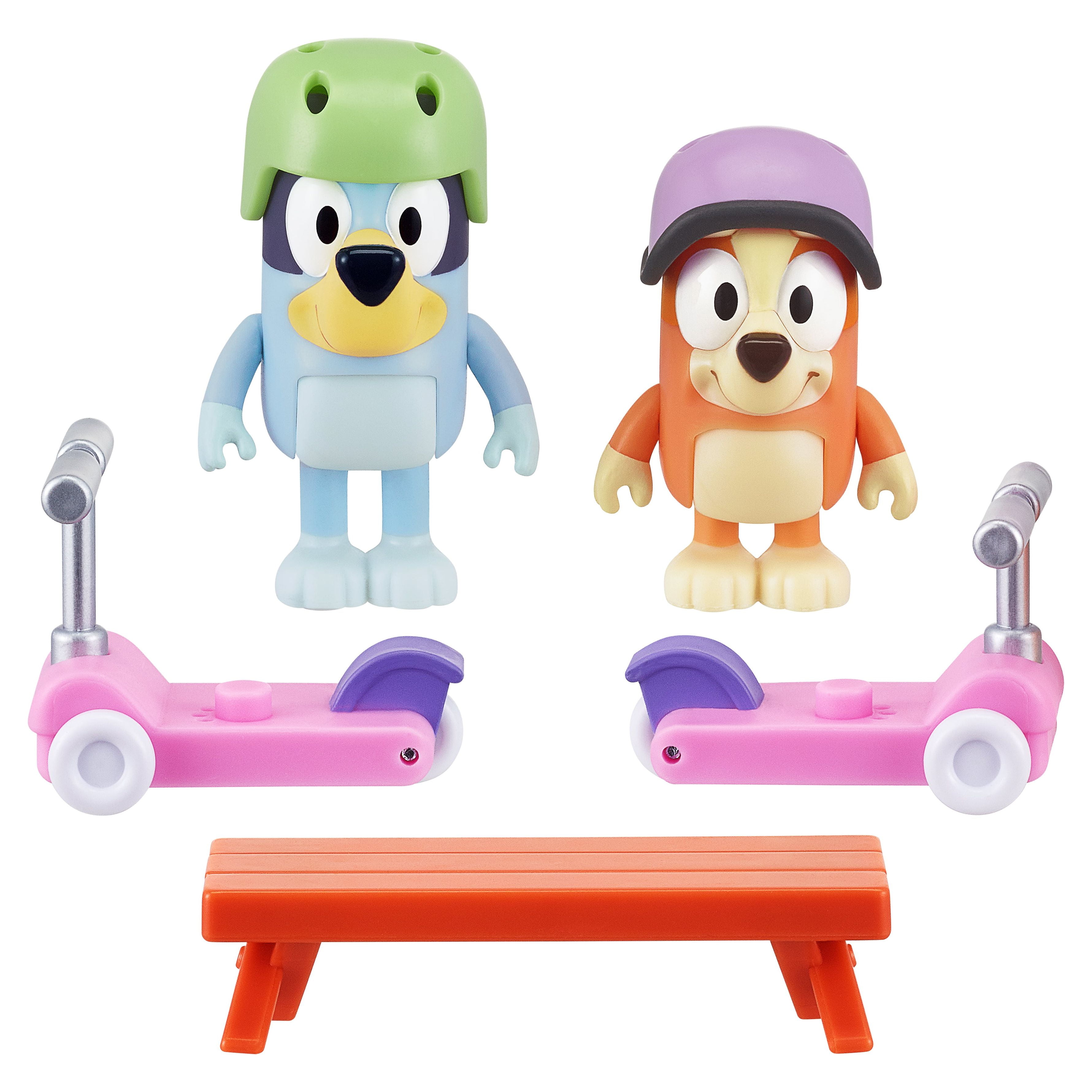 Bluey Photographer, 2-Pack, Bluey & Bingo Articulated Figures