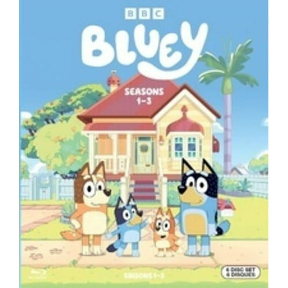 Bluey: Seasons 1-3 (Blu-ray), BBC, Kids & Family