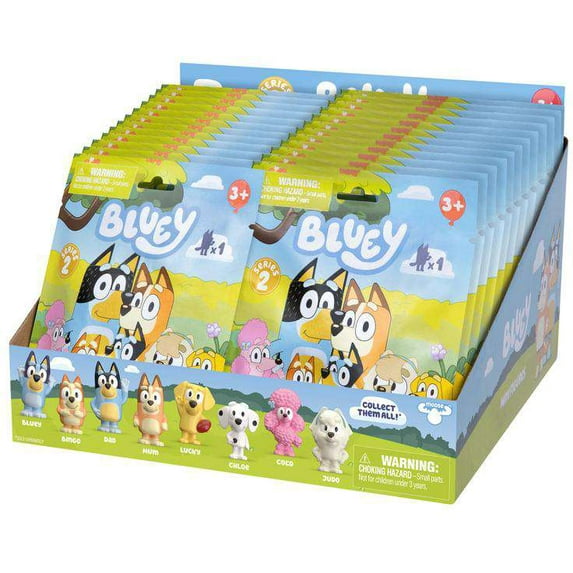Bluey Series 2 Mini Figure Mystery Box (24 Packs)