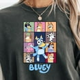 thumbnail image 1 of Bluey Shirt, Family Heeler Tee, Bingo Tshirt, , Dad Bandit Tee, Mom Chilli Tee, Grandad Tee, Uncle Rad Tshirt, Coco Tee Unisex S-5XL Hot Trending Shirt, Vintage Birthday Gift, 1 of 2