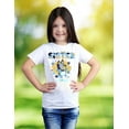 thumbnail image 1 of Bluey Sister Unisex T-shirt, Bluey Flower Toddler Kids Shirt, 1 of 3