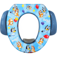 thumbnail interactive-video image 1 of Bluey Soft Potty Training Seat for Toddlers with Hanging Hook, Fits Standard Toilets, 1 of 8