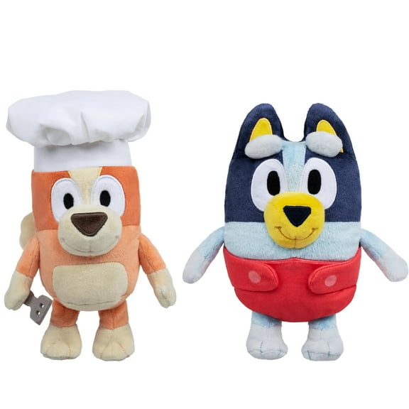 Bluey Soft Stuffed Animals and Plush Toy, Fabric Multicolor