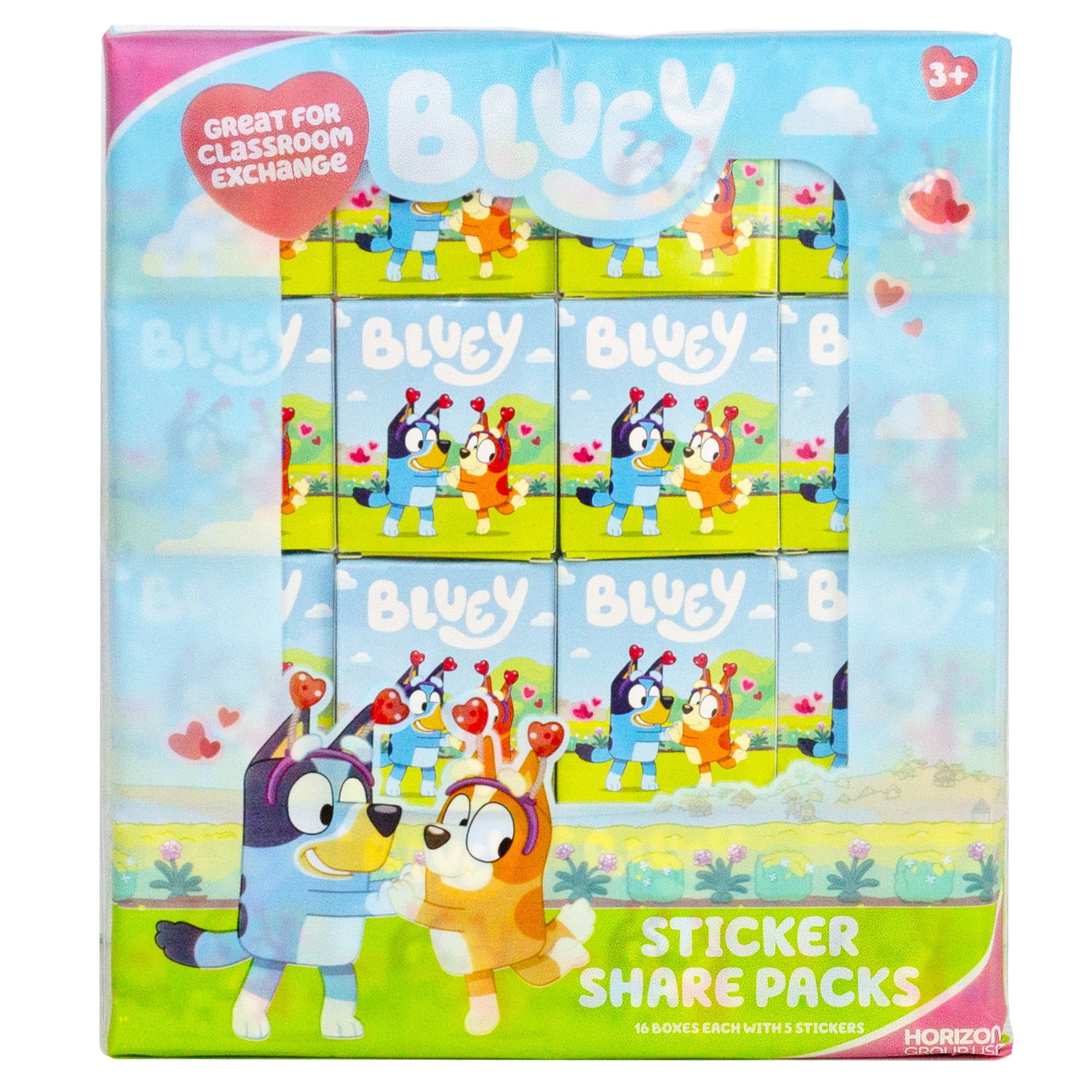 Bluey Sticker Share Packs - Walmart.com