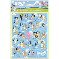 Bluey Sticker Sheet Favors, 4ct