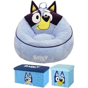 Bluey Storage Cube + Bean Bag + Bench Bundle