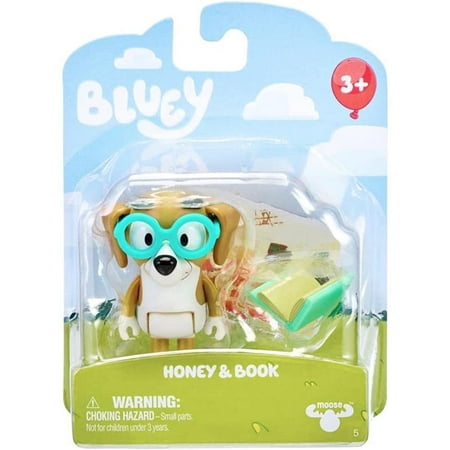 Bluey Story Series 9 Figure Pack Including Accessory (Honey And Book)