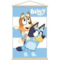 thumbnail image 1 of Bluey - Stripes Wall Poster with Magnetic Frame, 22.375" x 34", 1 of 5