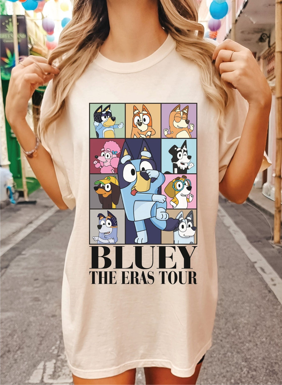 Bluey The Era Tour Crewneck Sweatshirt, Bluey Bingo Era Tourn Shirts ...