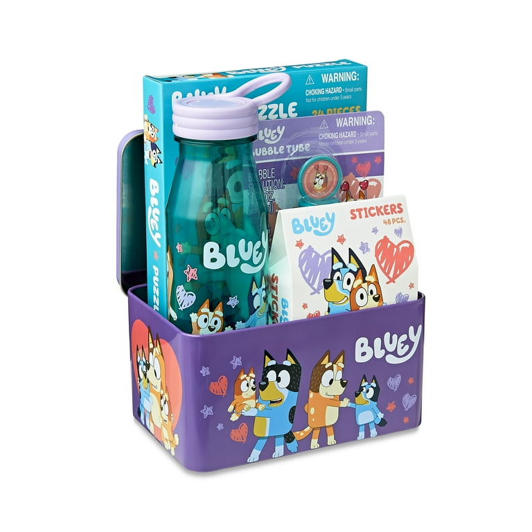 Bluey Tin Box Valentines Gift Set - Walmart.com