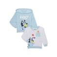 thumbnail image 1 of Bluey Toddler Boy 2PK Pullover Sweatshirt Set, Sizes 12M-5T, 1 of 10