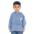 thumbnail image 1 of Bluey Toddler Boy Denim Washed Graphic Hoodie, Sizes 12M-5T, 1 of 7
