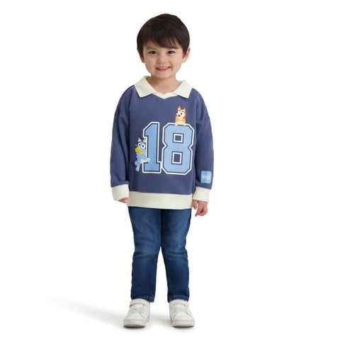 Toddler Boy Long Sleeve Rugby Shirt, Sizes 12M-5T